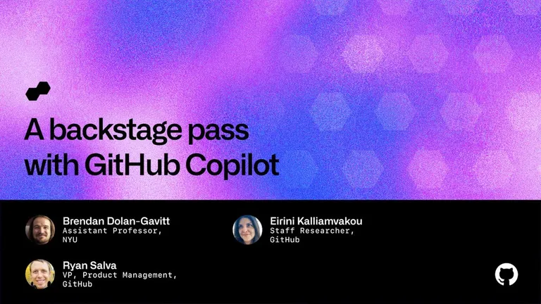 A Backstage Pass with GitHub Copilot at Universe 2022