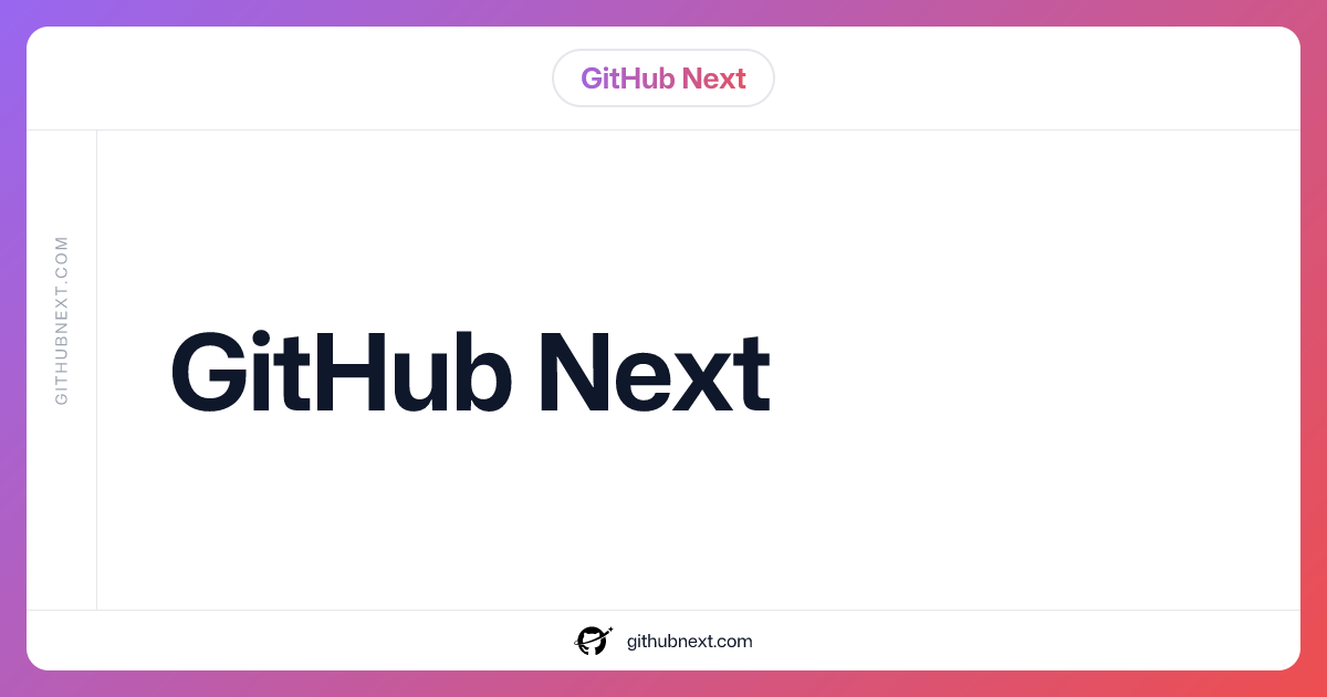 GitHub Next logo